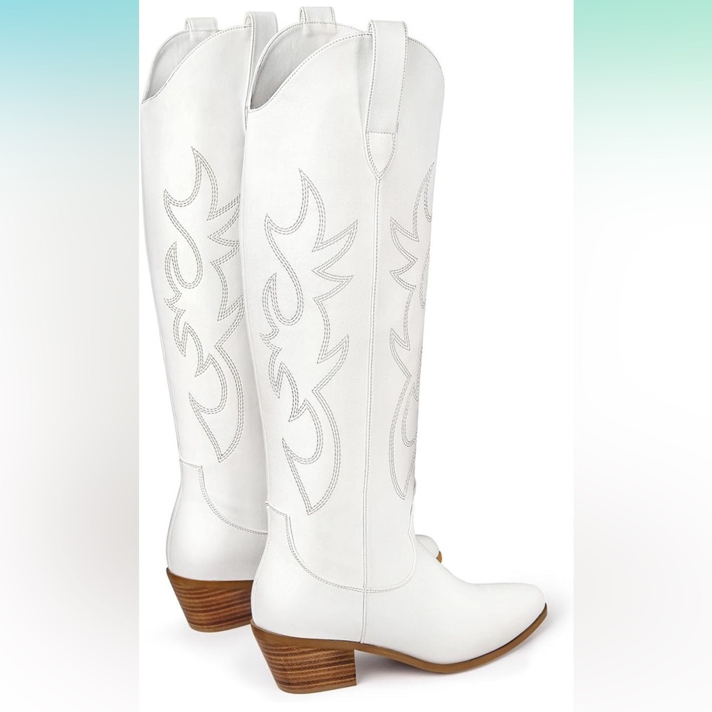 Western embroidered Cowboy Boots - Picture 6 of 15